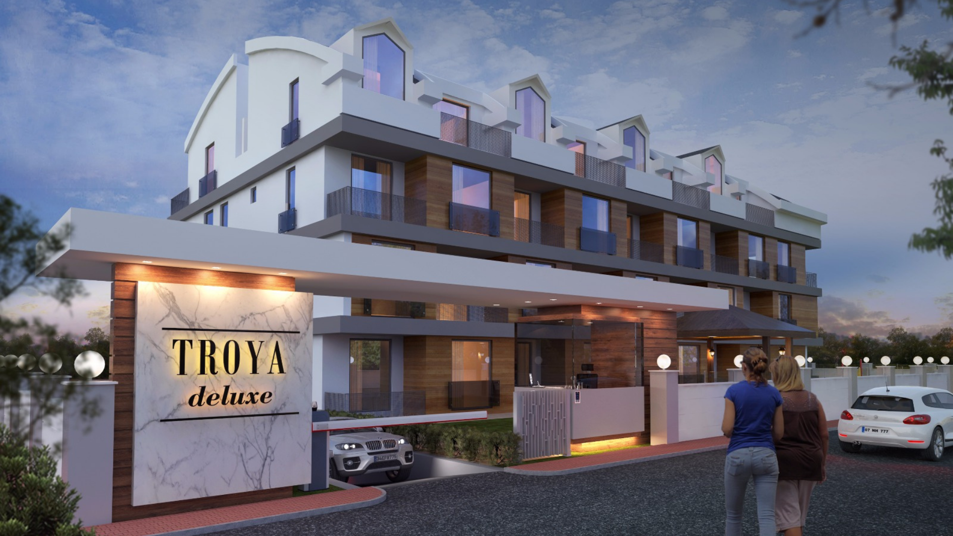Troya Deluxe Residences projesine ait kapak görseli