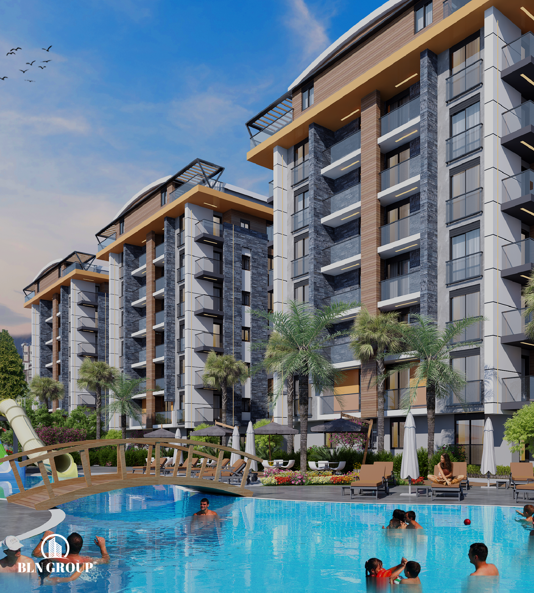 BLN Group modern konut ve yaşam alanı projesi